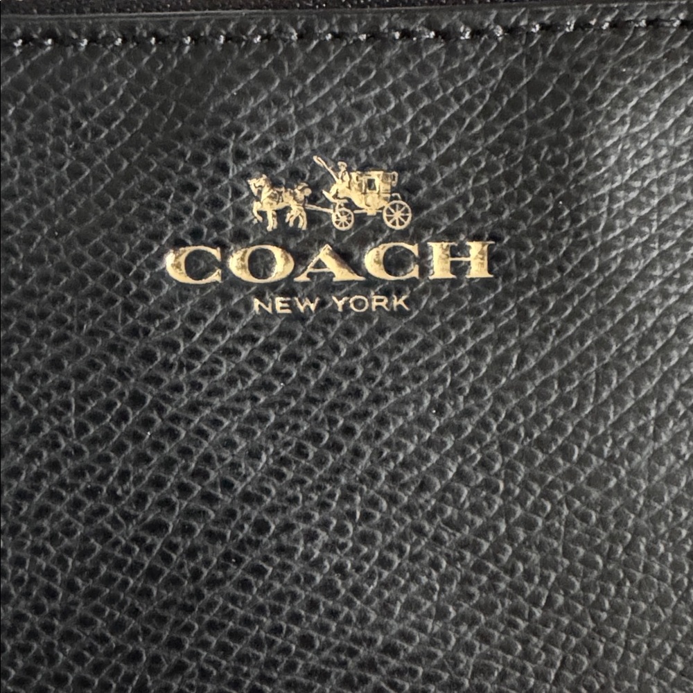 Coach Black and Gold Wristlets - Picture 4 of 9